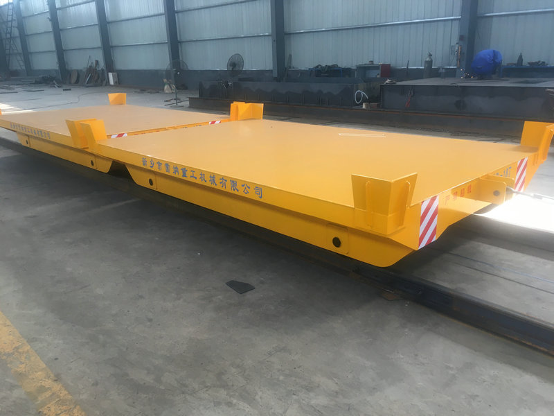 Cord Reel Drum Handling Transporters op de spoorweg