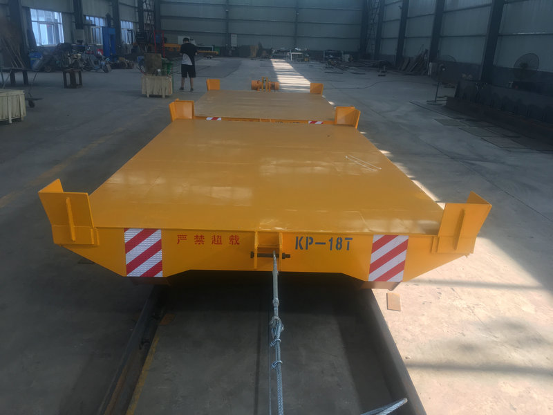 Cord Reel Drum Handling Transporters op de spoorweg Cord Reel Drum Handling Transporters op de spoorweg