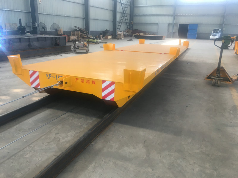 Cord Reel Drum Handling Transporters op de spoorweg Cord Reel Drum Handling Transporters op de spoorweg