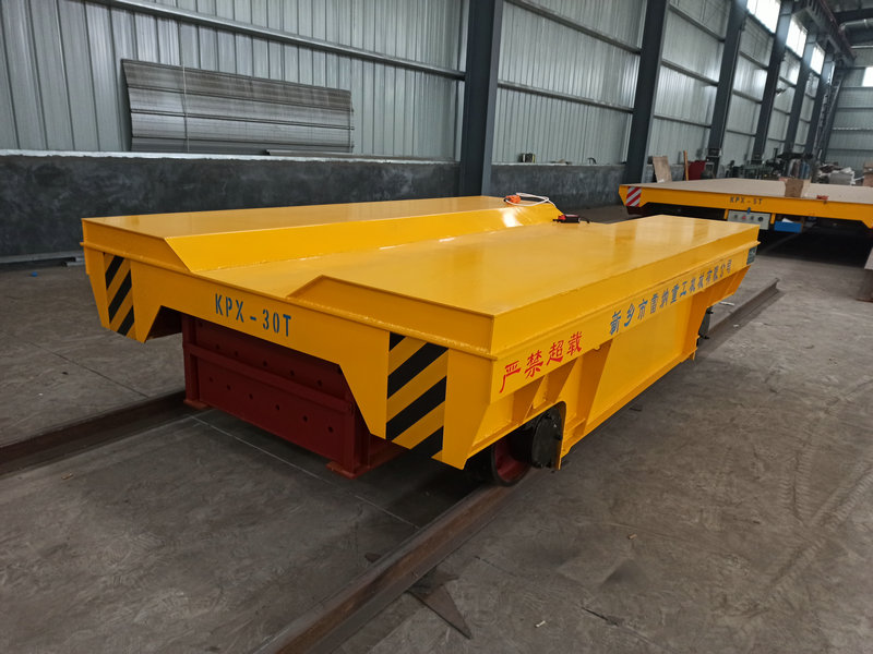 Batterij-aangedreven 30T Rail Transfer Cart voor Die en Mould Handling