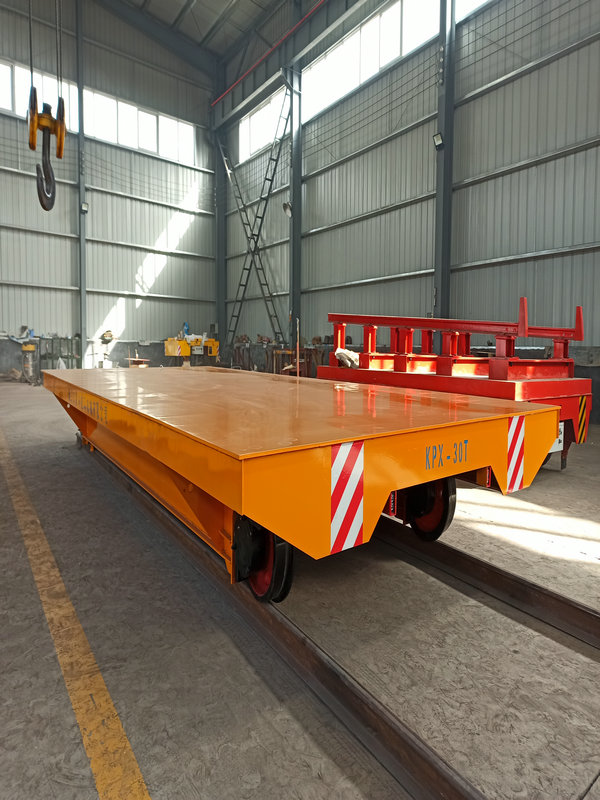 Batterij Driven 30 Ton Die en Mold Rail Transfer Cart