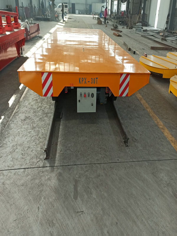 Batterij Driven 30 Ton Die en Mold Rail Transfer Cart