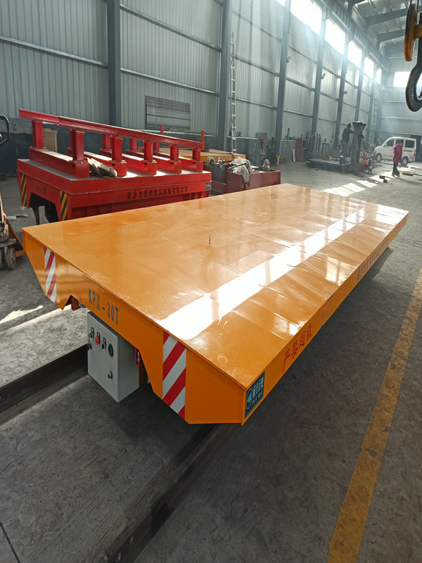 Batterij Driven 30 Ton Die en Mold Rail Transfer Cart