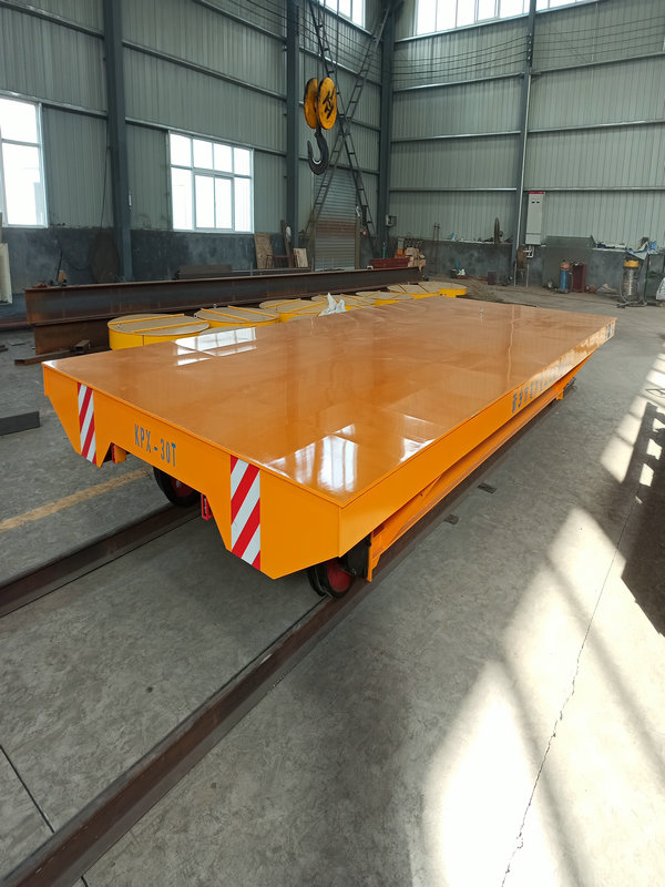 Batterij Driven 30 Ton Die en Mold Rail Transfer Cart